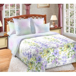 Комплект постельного белья из сатина "Джулия 4" (фиолетовый)